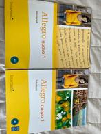 allegro nuovo1 werkboek en tekstboek, Boeken, Ophalen, Zo goed als nieuw