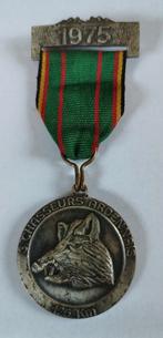 medaille mars 3e regiment Ardeense jagers 1975, Enlèvement ou Envoi, Armée de terre, Ruban, Médaille ou Ailes