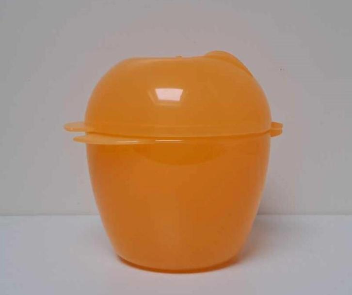 Tupperware™ « Snackbox Pomme » orange, Maison & Meubles, Cuisine| Tupperware, Neuf, Boîte, Orange, Envoi