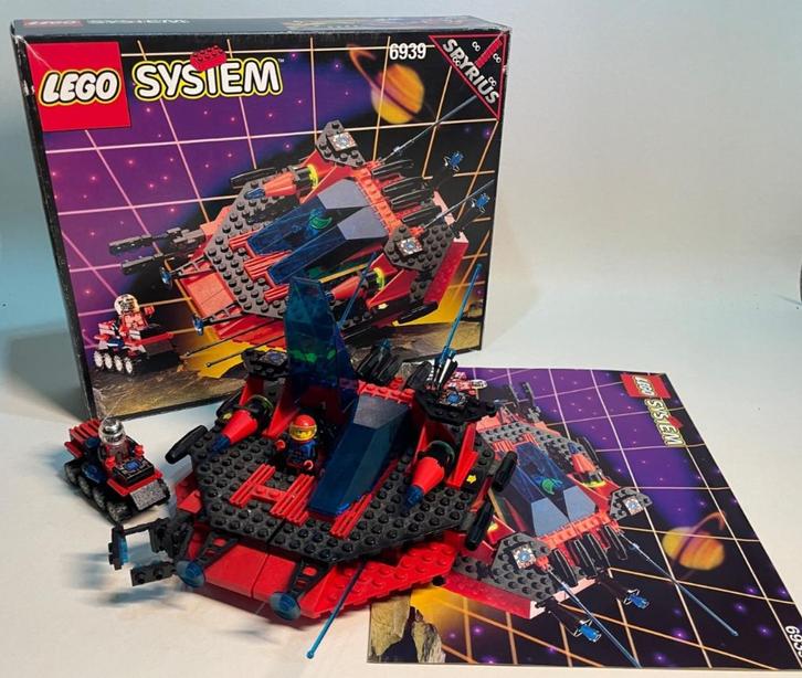 Lego Space Spyrius 6939 Saucer Centurion +plan + box, Kinderen en Baby's, Speelgoed | Duplo en Lego, Gebruikt, Lego, Complete set