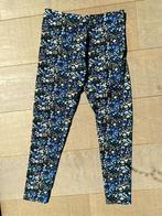 Legging broek donker met bloemen, Meisje, Zo goed als nieuw, Next, Ophalen