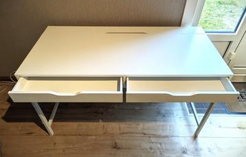 IKEA ALEX bureau – wit (132  58 cm) beschikbaar voor biedingen