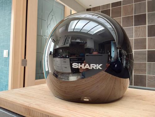Shark jethelm Nano glans zwart  S, Motoren, Kleding | Motorhelmen, Jethelm, Shark, Ophalen
