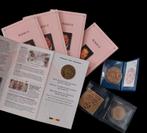 Lot de 7 medailles / Belgique - France / FDC / + Certificats, Envoi, Belgique, Monnaie en vrac