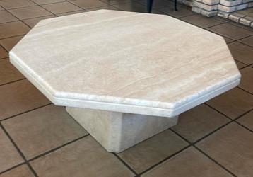 Table basse en travertin, Enlèvement, Utilisé, Autres matériaux