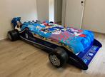 CARS Kinderbed raceauto blauw 90x200 cm, Blauw, 90 cm, Zo goed als nieuw, Hout