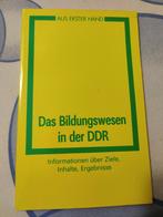 Das bildungswesen in der DDR, Nieuw, Ophalen