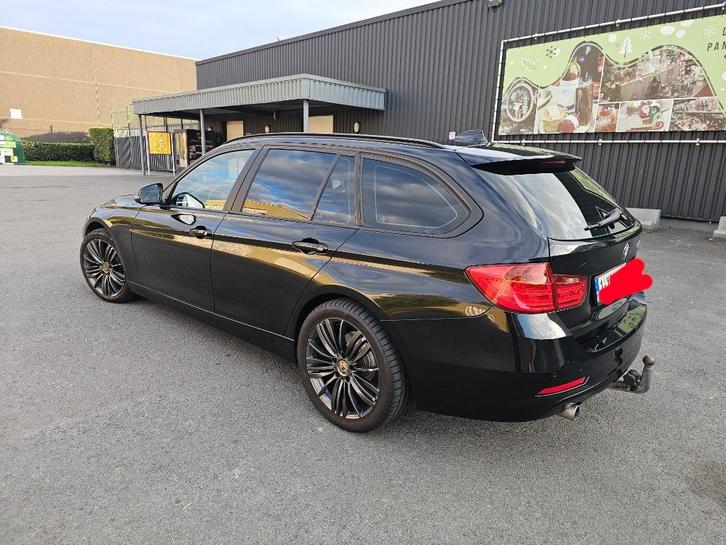 BMW 318D TOURING, Auto's, BMW, Particulier, 3 Reeks, Diesel, Euro 5, Break, 5 deurs, Handgeschakeld, Zwart, Zwart, Stof, Achterwielaandrijving