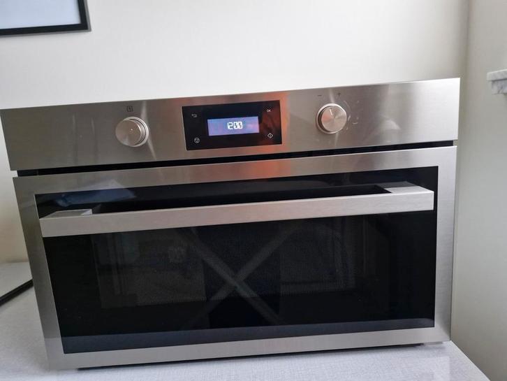 micro-ondes/four avec fonction grill, Electroménager, Micro-ondes, Comme neuf, Encastré, 45 à 60 cm, Croustillant, Gril, Four