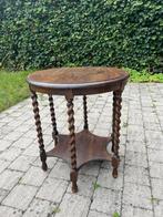 Ronde bijzettafel, Antiek en Kunst, Ophalen