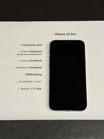 iPhone 12 Pro — 128GB - Zeer goede staat. beschikbaar voor biedingen