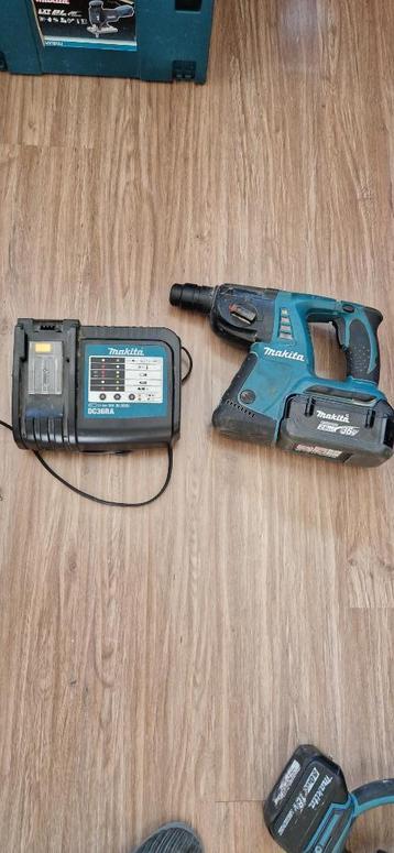Makita 36 volt, Ophalen of Verzenden, Gebruikt, Boor- en/of Breekhamer, Klopboormechanisme