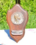 benitier bois verre et metal signé ruffony, Enlèvement ou Envoi