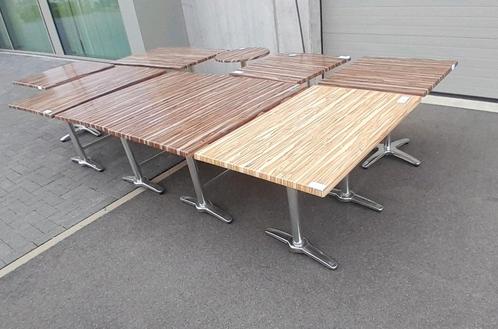 9 Zeer mooie terras tafels., Jardin & Terrasse, Tables de jardin, Comme neuf, Enlèvement