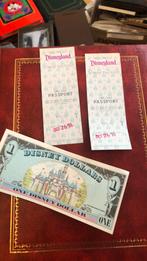 Disney entree 2x 1991., Postzegels en Munten, Bankbiljetten | Nederland, Ophalen of Verzenden