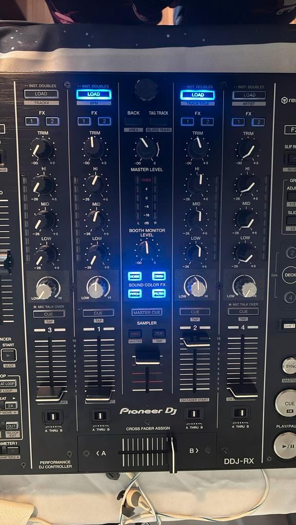 Pioneer DDJ RX in goed staat met flightcase, Muziek en Instrumenten, Dj-sets en Draaitafels, Zo goed als nieuw, Pioneer, Ophalen