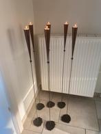 6 aparte hoge kandelaars, Ophalen