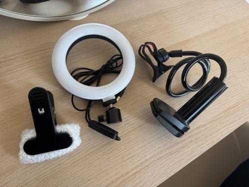 NIEUW! Ringlamp met statief en smartphonehouder, Audio, Tv en Foto, Fotografie | Fotostudio en Toebehoren, Nieuw, Ophalen