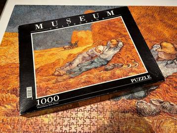 Puzzel Clementoni Museum Collection 1000 stukjes, Ophalen of Verzenden, 500 t/m 1500 stukjes, Zo goed als nieuw, Legpuzzel