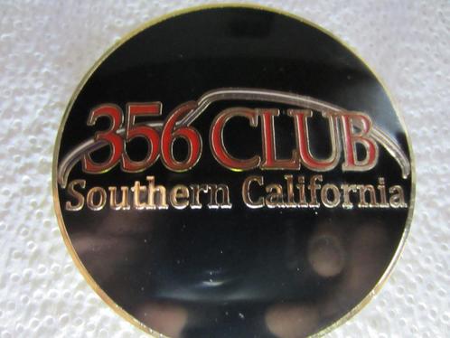 Emaille badge van Porsche 356 Club Zuid-Californië, Verzamelen, Automerken, Motoren en Formule 1, Nieuw, Auto's, Ophalen