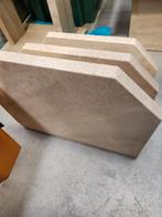 Porte revue travertin, Enlèvement