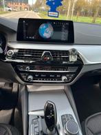 2020 BMW 518d auto 84500 km, Autos, Cuir, Noir, Automatique, Particulier