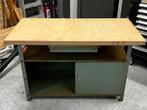 Werkbank in mooie staat - nieuw blad, Enlèvement, Utilisé, 70 à 120 cm