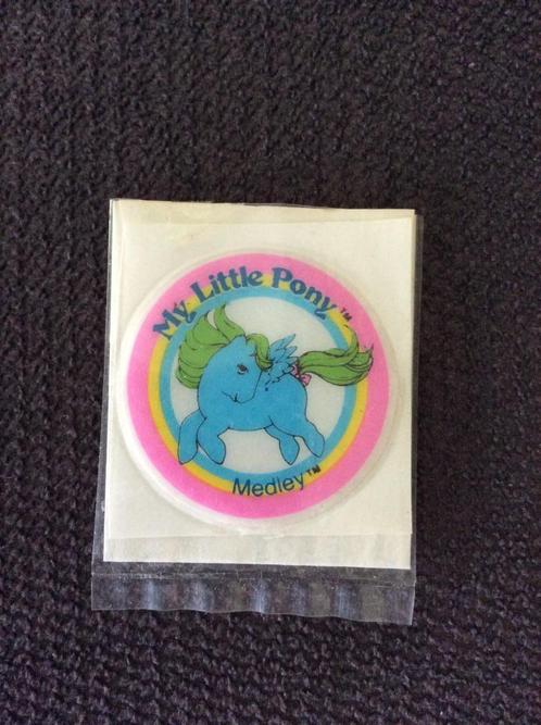 My Little Pony G1 Puffy Sticker Moondancer, Collections, Jouets miniatures, Envoi