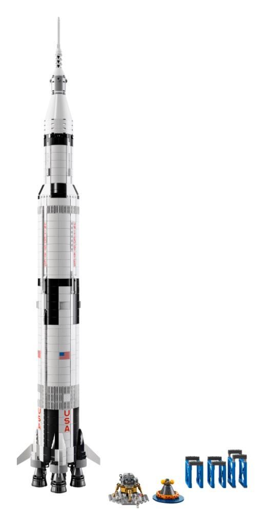NASA Apollo Saturn V 21309-1, Kinderen en Baby's, Speelgoed | Duplo en Lego, Nieuw, Lego, Complete set, Ophalen of Verzenden
