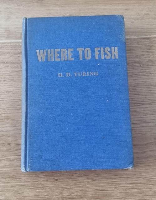 Waar te vissen van H.D. Turing, Boeken, Hobby en Vrije tijd, Ophalen of Verzenden