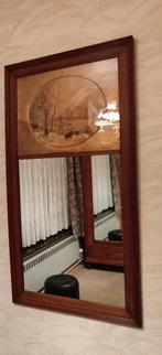 Miroir ancien avec scène, Enlèvement