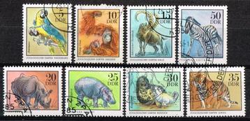 Postzegels uit de DDR - K 3985 - dierentuin-dieren
