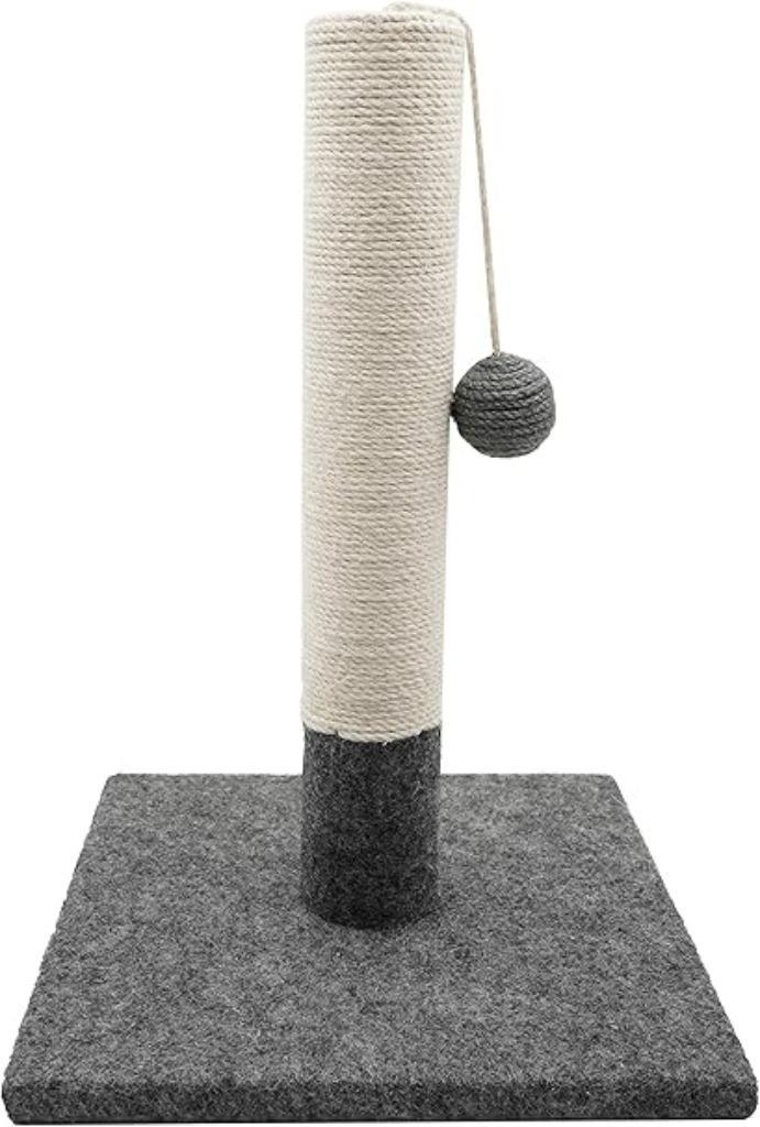 Krabpaal voor katten | 42 cm | met pompon | kattenkrabber, Dieren en Toebehoren, Krabmeubelen, Nieuw, Krabpaal, Verzenden