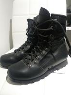 Boots militaire MEINDEL neuve cuir noir T41, Ophalen of Verzenden, Zo goed als nieuw, Zwart