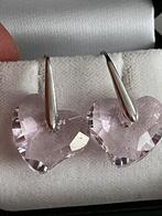 Swarovski oorbellen roze, Handtassen en Accessoires, Ophalen of Verzenden, Roze