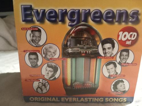 Box 10 cd's Evergreen Rock 'n roll Pop Blues Jazz Lovesongs, Cd's en Dvd's, Cd's | Verzamelalbums, Pop, Boxset, Ophalen of Verzenden