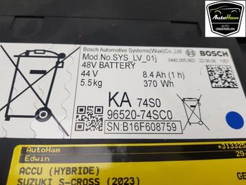 BATTERIE HAUT VOLTAGE HYBRID SX4 S-Cross (JY) (9652074SC0), Utilisé, Suzuki