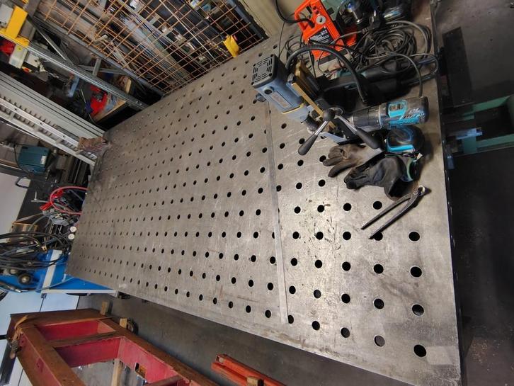 Lastafel / opspantafel, Bricolage & Construction, Établis, Comme neuf, Enlèvement