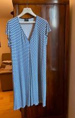 Robe col V Le Chat, vert bleu blanc, Taille EUR40 / FR42, Blauw, Zo goed als nieuw, Le Chat, Ophalen