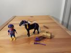 PLaymobil meisje en pony, Kinderen en Baby's, Speelgoed | Playmobil, Ophalen of Verzenden, Zo goed als nieuw