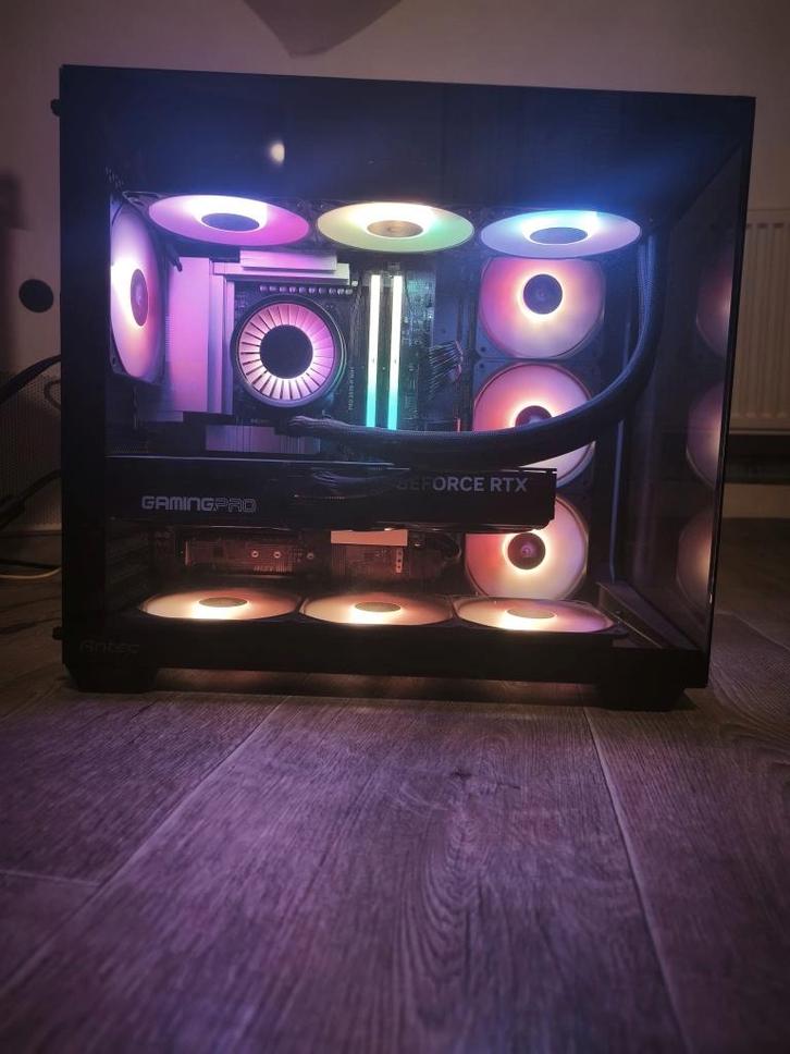 5070TI gaming-pc - 7800X3D - 32 GB DDR5, Computers en Software, Desktop Pc's, Zo goed als nieuw, SSD, Gaming, Ophalen