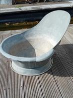 groot antiek zinken bad, Ophalen, Tuin, Minder dan 60 cm, Rond