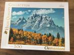 Puzzel Clementoni 500 stukjes Grand tecon in fall, Hobby en Vrije tijd, Denksport en Puzzels, Gebruikt, 500 t/m 1500 stukjes, Legpuzzel