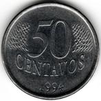 Brazilië : 50 Centavos 1994  KM#635  Ref 14171, Postzegels en Munten, Ophalen of Verzenden, Zuid-Amerika, Losse munt