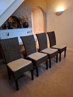 Set van 4 landelijke stoelen, Huis en Inrichting, Stoelen, Ophalen