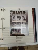 Een postzegelbvel over Elvis Presley en albumblad, Collections, Musique, Artistes & Célébrités, Comme neuf, Enlèvement