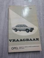 Vraagbaak Opel Kadett C, Ophalen