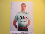 wielerkaart 1991 team koga miyata jacques van der poel, Sport en Fitness, Wielrennen, Zo goed als nieuw, Verzenden