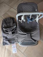 Ergobaby wipstoel EVOLVE 3 in 1 Charcoal gray + extra hoes, Gebruikt, Wipstoel, Met gordel(s) of riempje(s), Ophalen