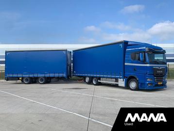 MAN TGX 26.480 6x2-2 LL CH Schuifzeil Combinatie Slaapcabine beschikbaar voor biedingen